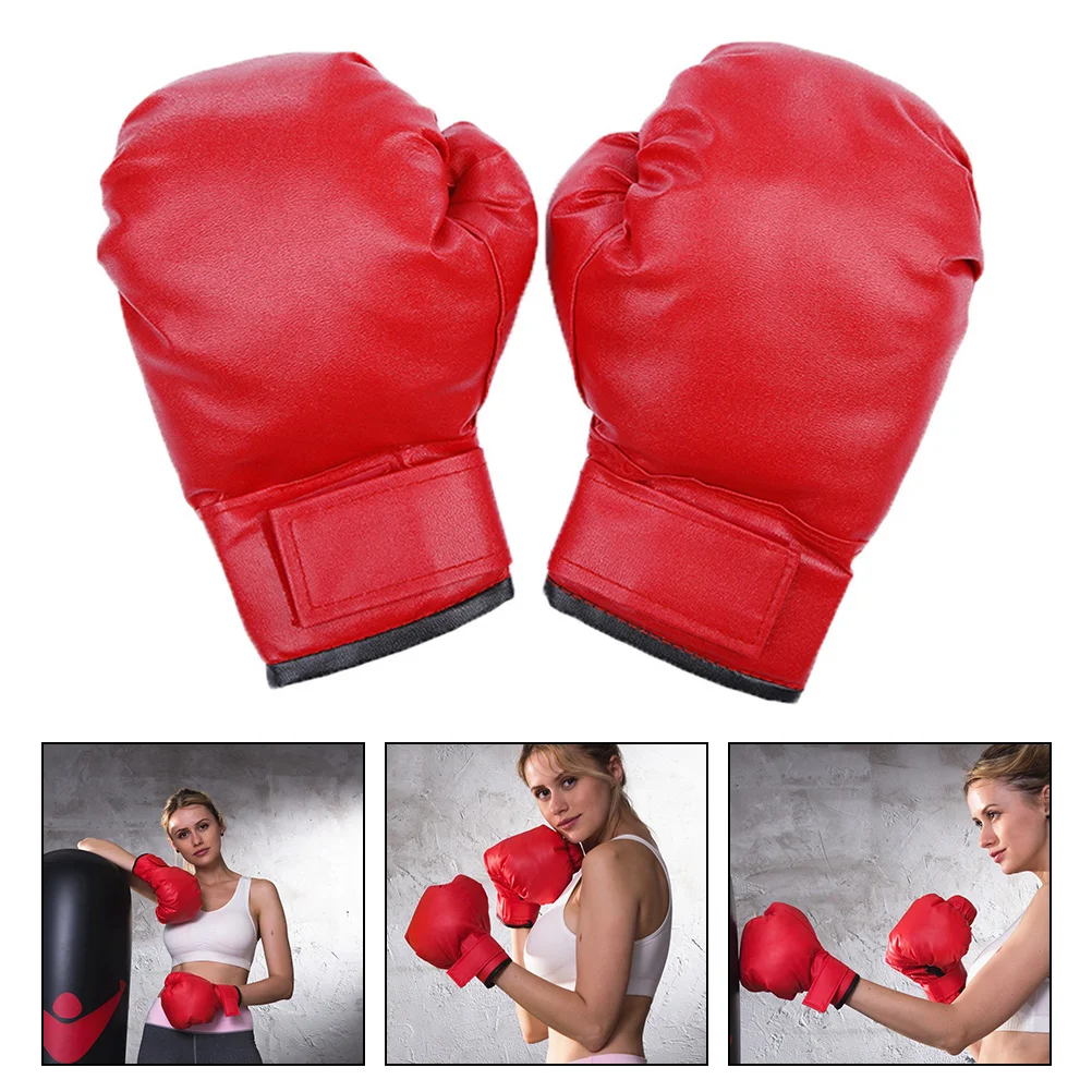 Купи Glovesmitts Boxing Thai Fight Muay Kickboxingmitt Punch Equipment Sparring Punching Training Bagwork Workout Fighting Heavy за 370 рублей в магазине AliExpress