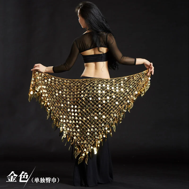 

Bellydance Hip Scarves Scarf Dancing Indian Waist Chains Mermaid Sequin Belly Oriental Eastern Dance Belts Costumes for Womens