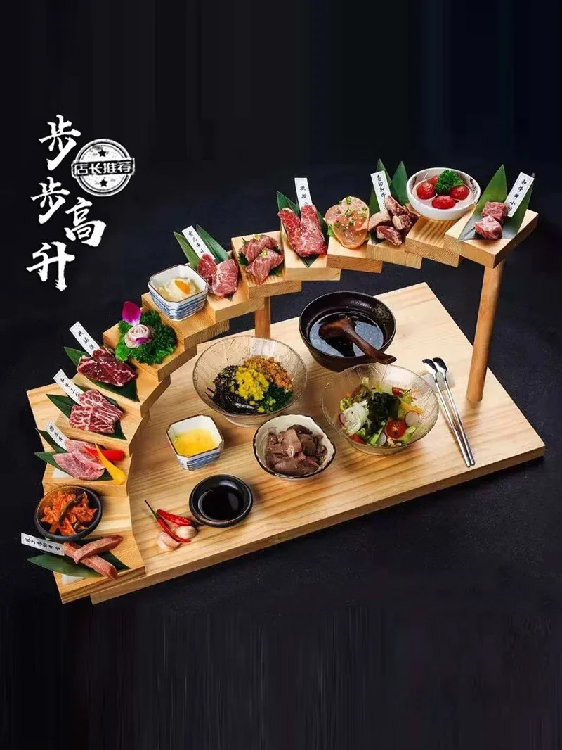 Гостиничная художественная концепция Кухня креативная лестница тарелка для