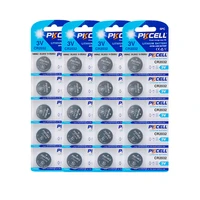 20pcs4cards pkcell bateria cr2032 3v lithium button battery br2032 dl2032 ecr2032 cr 2032 lithium batteries for toys watches