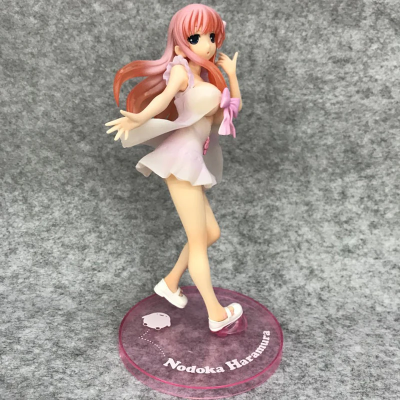 

Kawaii Saki Japan Anime Action Figure PVC Toy 21cm Cute Mahjong Girl Haramura Nodoka Sexy Doll Room Decor Birthday Gift for Boys