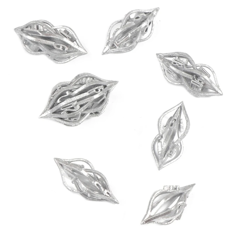 

6Pcs/set Alloy Multi-faceted Dices Number Dices Party Family DIY Board Games Prop Engraving Educational Toys Accessaries