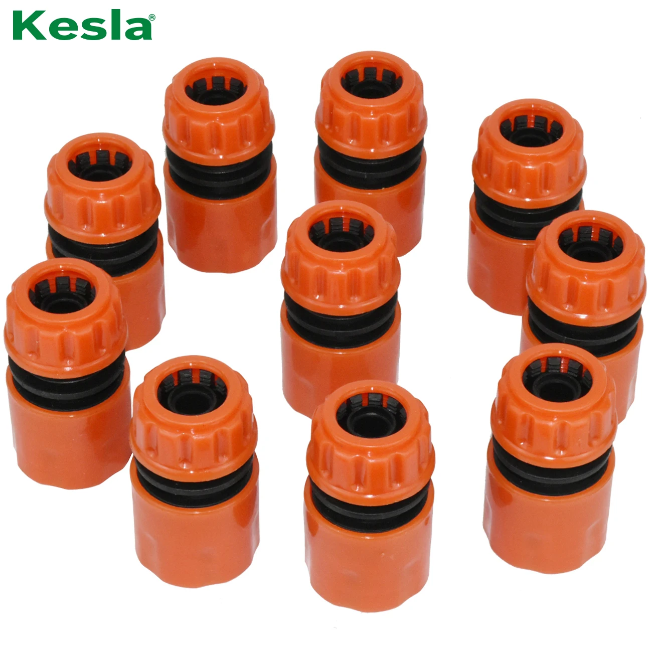 KESLA 10PCS 16mm Hose Quick Connector Garden Water Hose Pipe 1/2 inch Tap Adapter Repair Extension Fitting Watering Greenhouse
