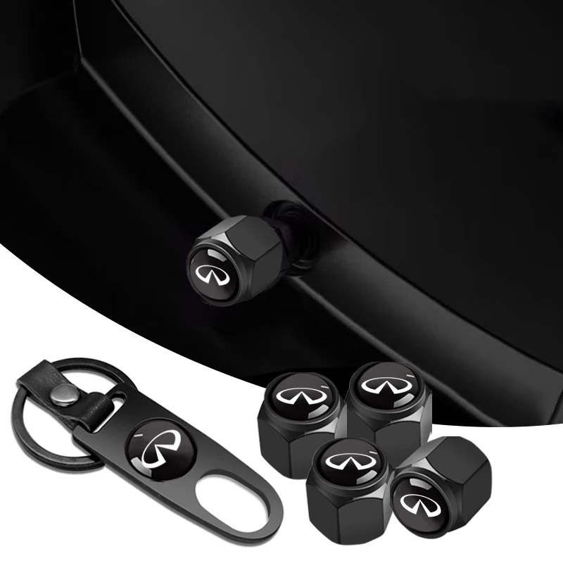 Колпачок для клапана автомобильного колеса, брелок для Infiniti ESQ EX25 EX35 EX37 FX35 FX37 JX35 G25 G35 G37 M25 M37 Q30 Q50 Q60 QX30, 1 комплект Колпачок для клапана автомобильного колеса, брелок для Infiniti ESQ EX25 EX35 EX37 FX35 FX37 JX35 G25 G35 G37 M25 M37 Q30 Q50 Q60 QX30, 1 комплект