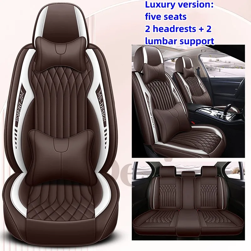 

NEW Luxury Car Seat Covers Sets For Toyota Camry Corolla RAV4 Prius Venza 4Runner Yaris Avalon Highlander Interior Accessories