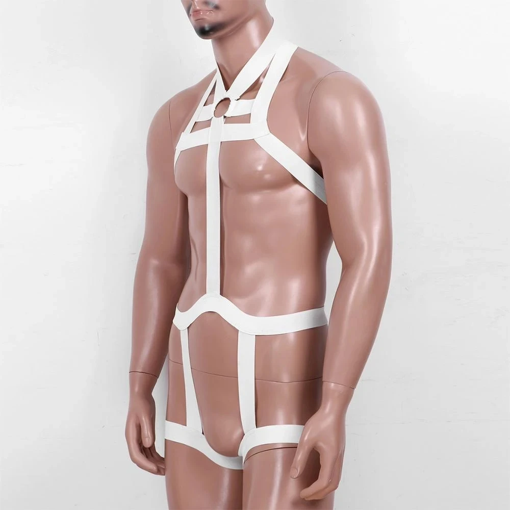 Бондаж мужской на эластичном ремешке модное нижнее белье для геев экзотический