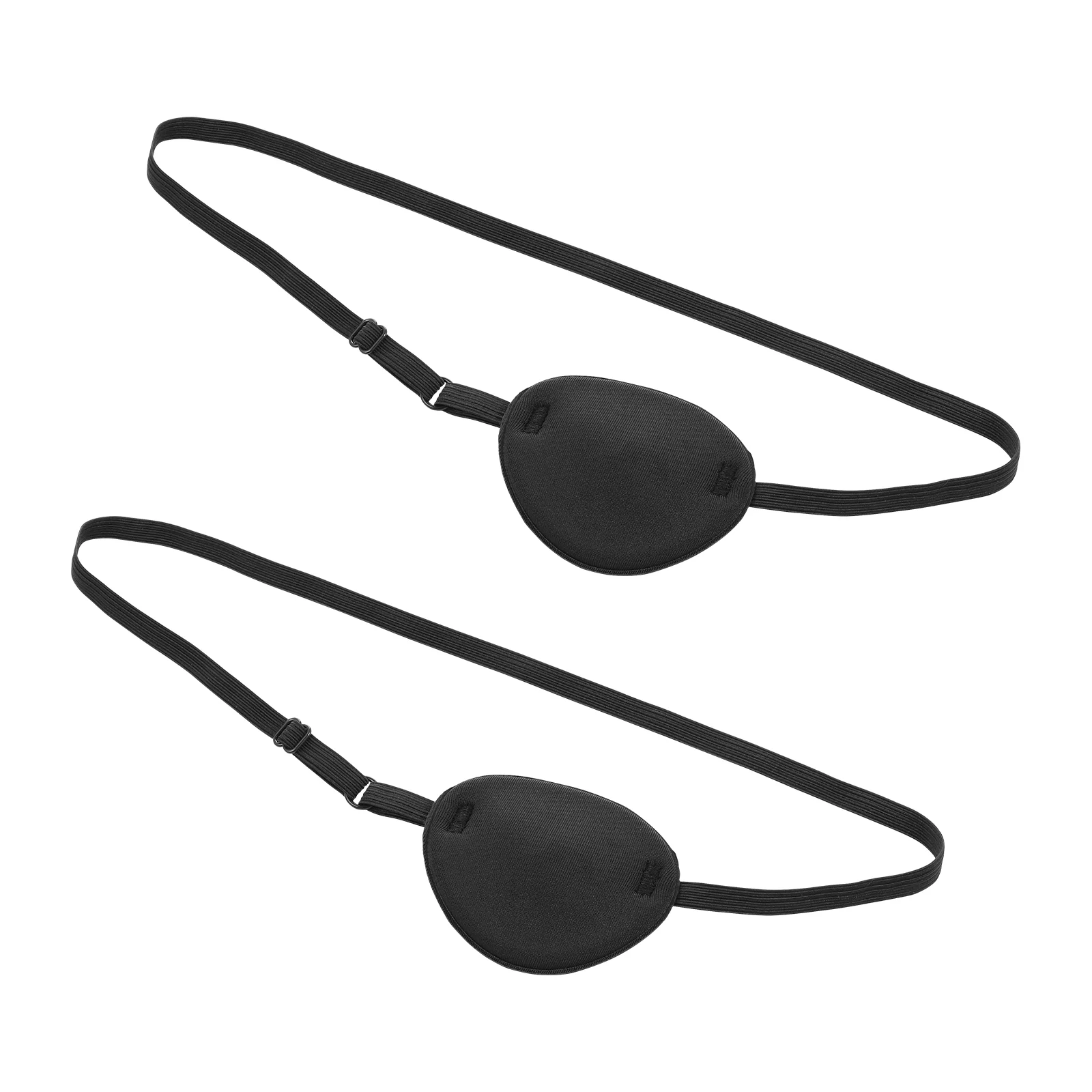 

Eye Patch 3D Patches Right Left Adjustable Single Mask Set Pirate Adults Silk