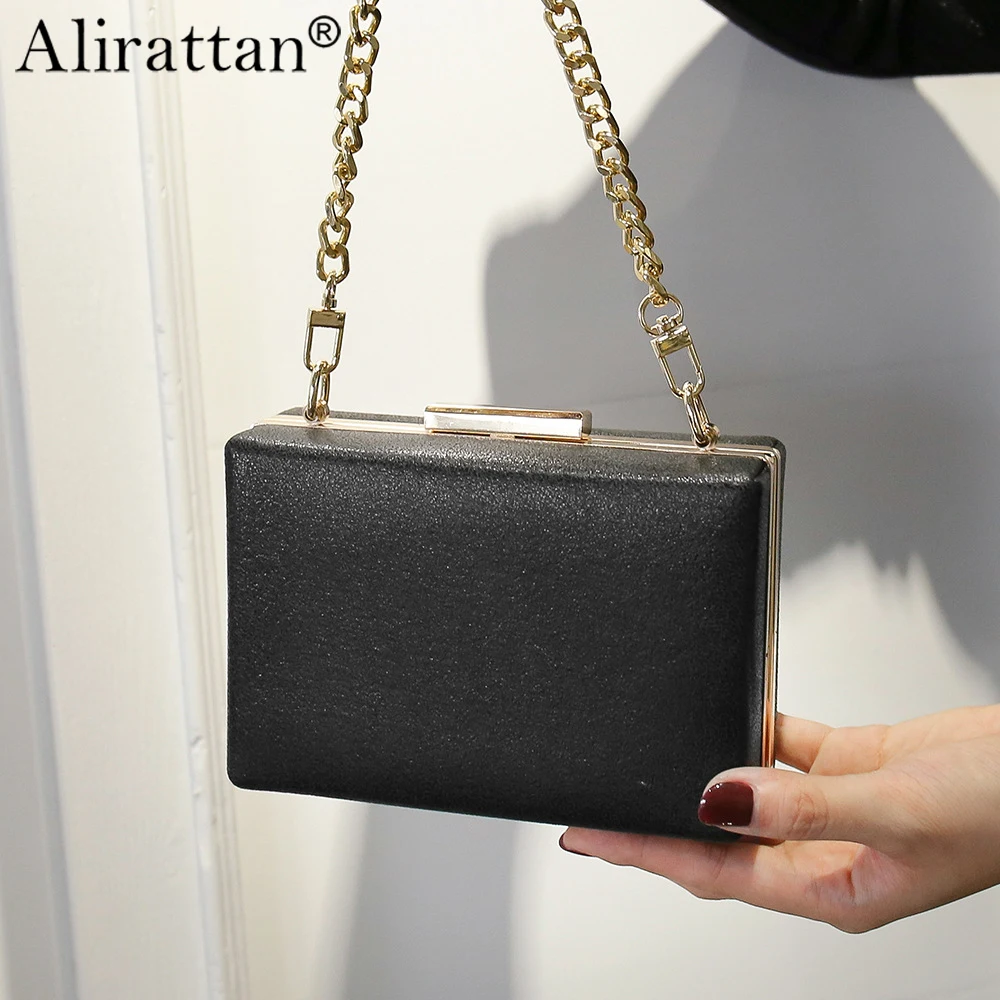 

Alirattan PU Hand Holding Square Bags for Women Banquet Shoulder Bag All-Match Banquet Dinner Party Evening Bag