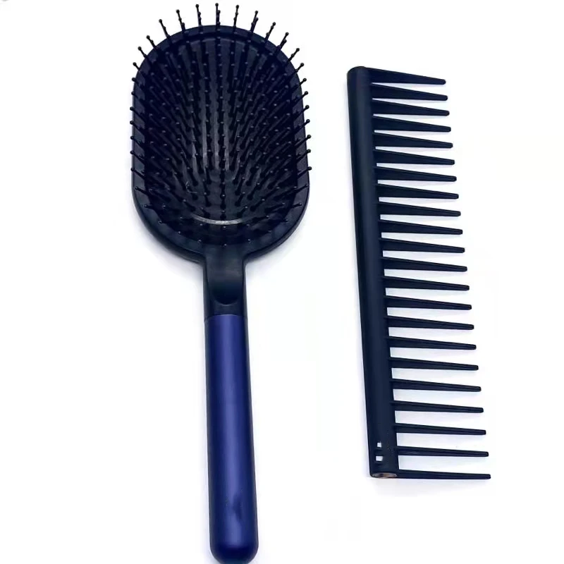 

Prussian Blue Airbag Comb Scalp Massage Hairbrush Salon Hair Tools Hairbrush Round Wide Tooth Comb Hair Grooming Tool Girl Gift
