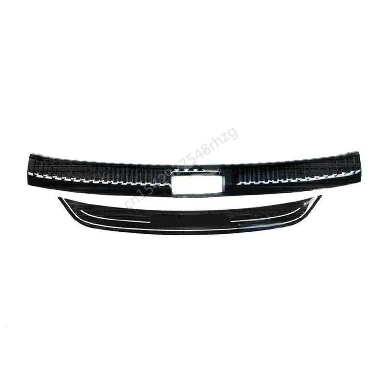 

For VW/Volkswagen Tiguan MK1 2010-2017 Car Accessories Styling Rear Door Bumper Protector Sill Plate/ Trunk Tread Plate Trim