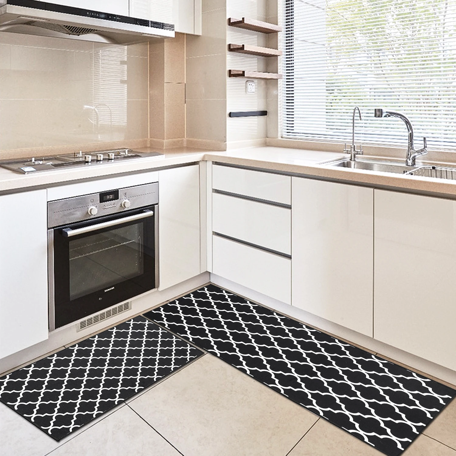 Нескользящий кухонный коврик моющийся длинный ковер для входной двери прихожей