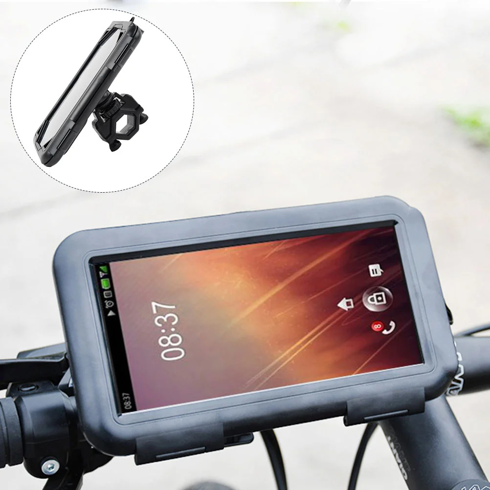 

Motorcycle Handlebars Bike Phone Bracket Rotatable Phone Bracket Motorbike Phone Stand Phone Support