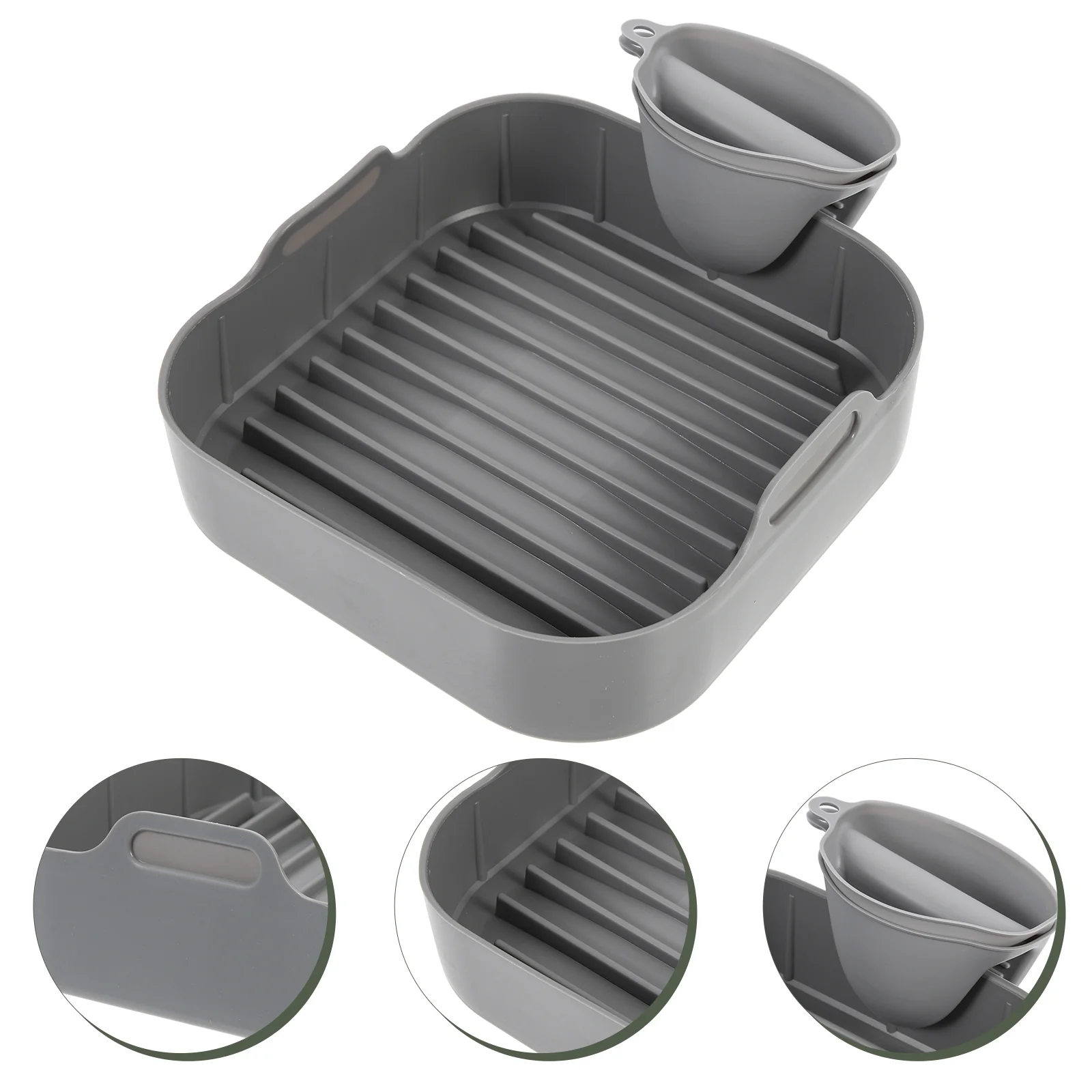 

1 Set Reusable Non-stick Accessory Air Fryer Accessory Basket For Air Fryer for Air Fryer Home