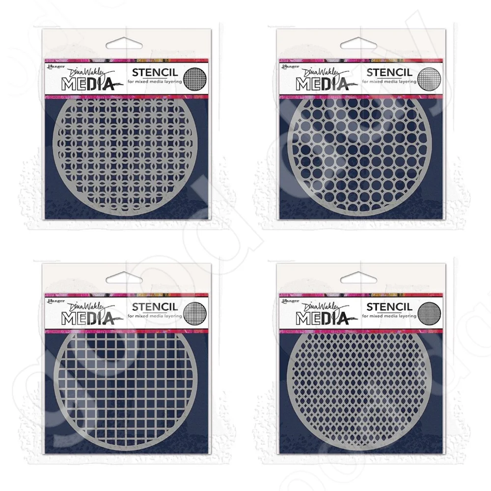 

Different Pattern Round Layered Production Stencil Scrapbook Diary Decoration Embossing Template Diy Greeting Card Handmade New