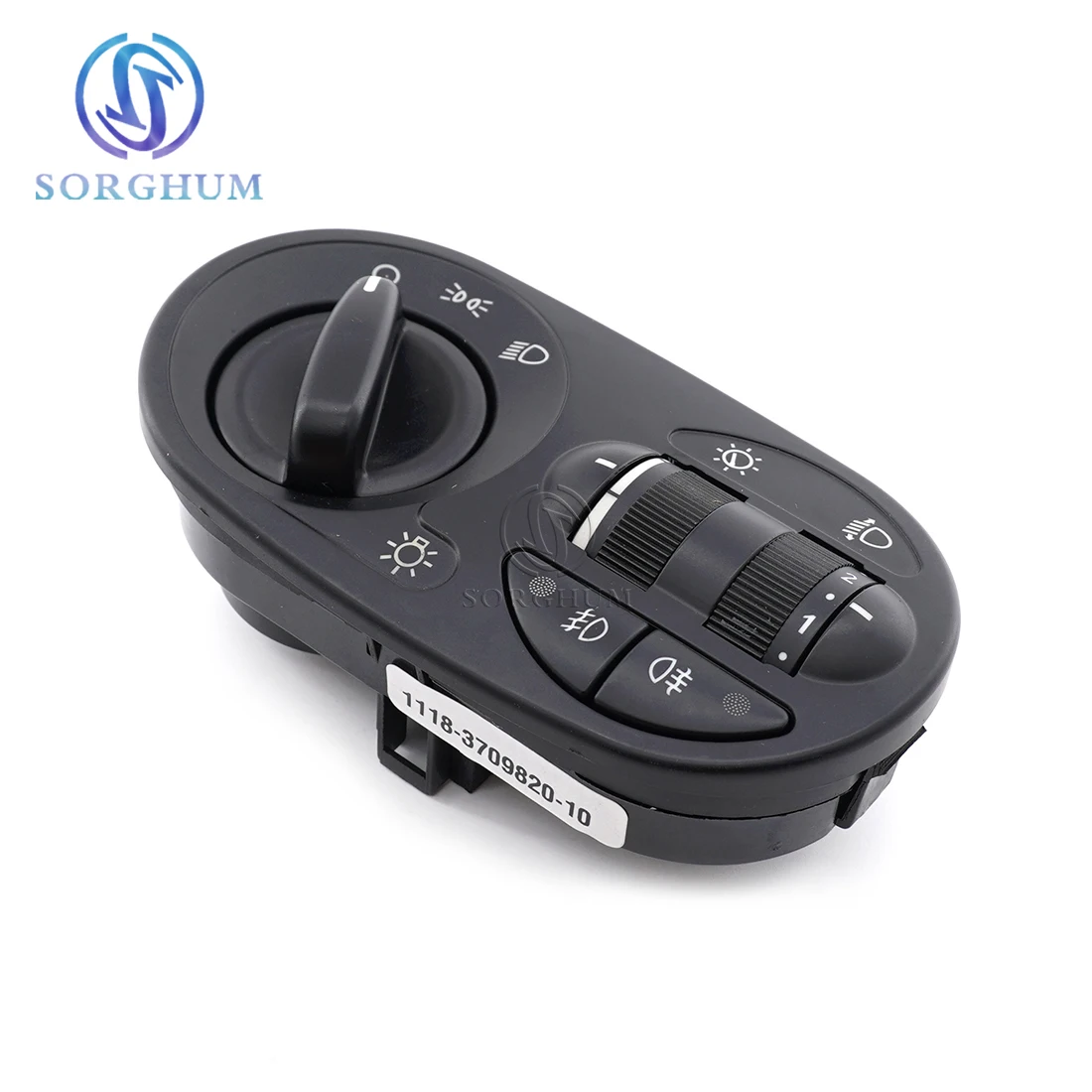 

Sorghum 1118-3709820-10 345.3769 Car Headlight Control Switch Head Lamp Light Dimmer Switch For Lada Kalina Kombi Stufenheck