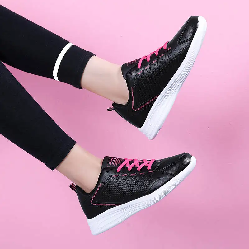 

Кроссовки женские на платформе, спортивная обувь для бега, теннис, летние