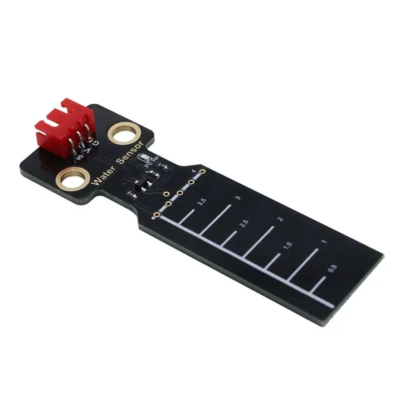 Фото Датчик уровня воды, совместимый с Arduino, 3.3V-5V DC, для определения уровня дождевой воды и измерения глубины/высоты поверхности жидкости №1