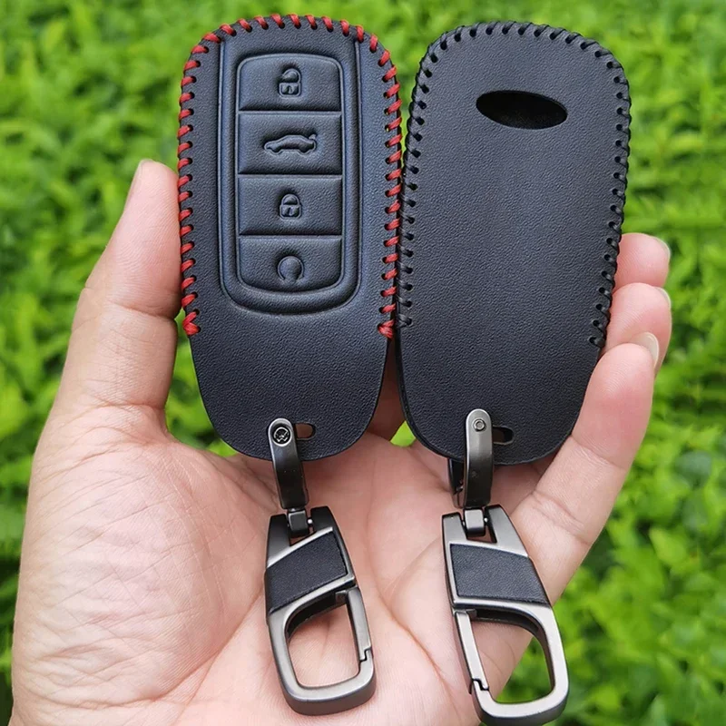 Кожаный чехол для автомобильного ключа Chery Tiggo 8 Pro 8plus New 5plus 7pro 7 Max Omoda 5 C5 Modod Protector Fob