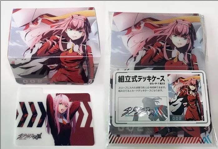 

Встроенная настольная карточка для косплея с изображением нуля двух Анима, искусственная коробка для хранения в японских играх, декоративная подставка, подарок для фаната