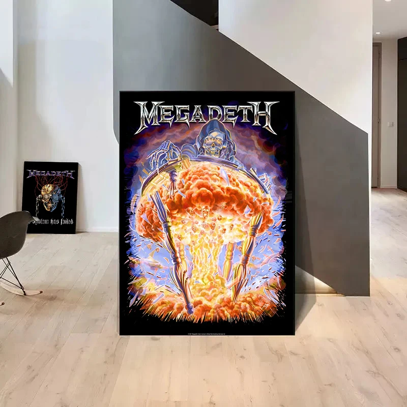 Винтажный постер Megadeth