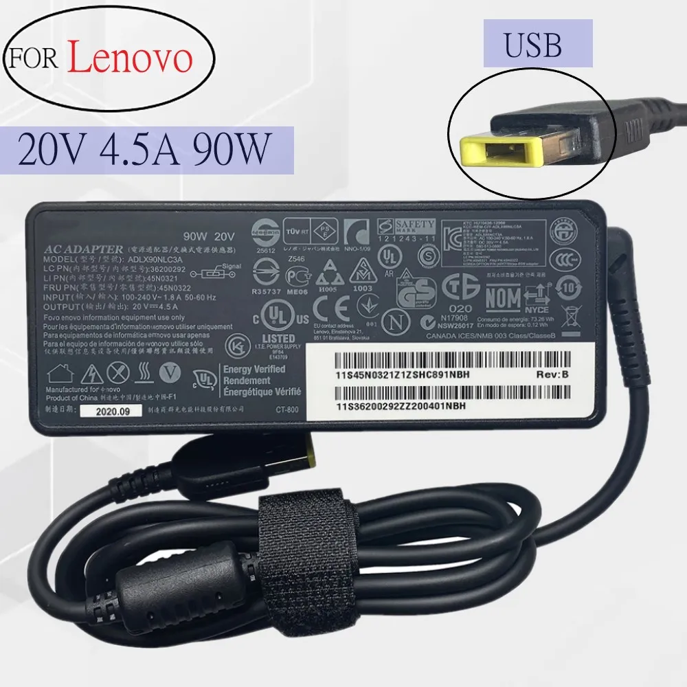 

20V 4.5A 90W PIN Type Laptop Power Adapter Charger for Lenovo X1 Carbon T440 E431 X230S X240S S3 S5 G400 G405 G500 G500S G505