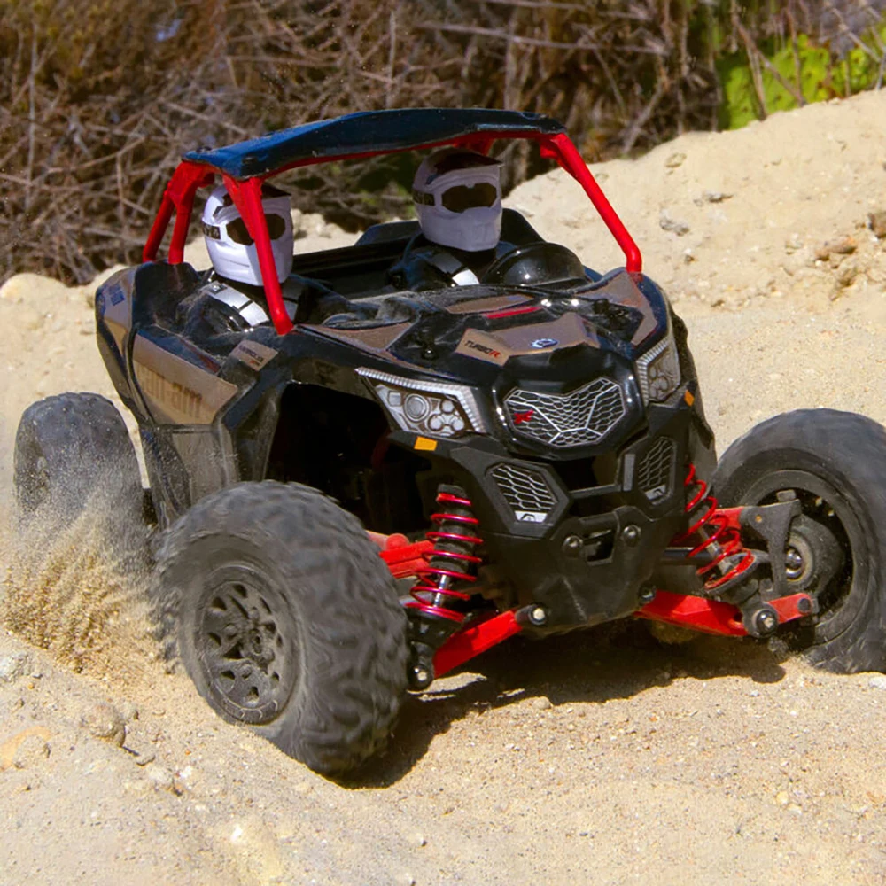 Фото Модель радиоуправляемого внедорожника AXIAL AX90069 UTV 1/18 4WD, электрическая Игрушечная модель гусеничного автомобиля с батареей №1