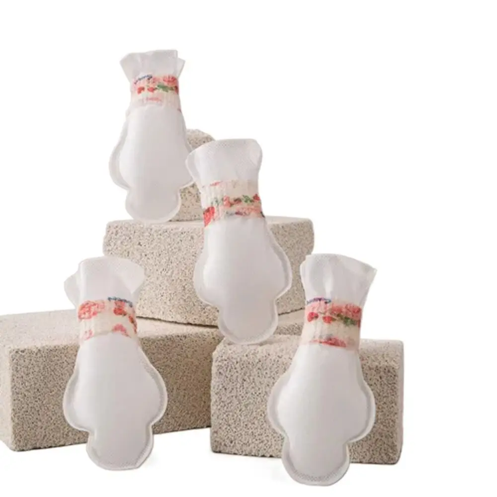 

20pcs/set non-woven fabric Dog Boots white Dog Shoes Dustproof Dog Foot Cover for For Dog Outdoor Walking