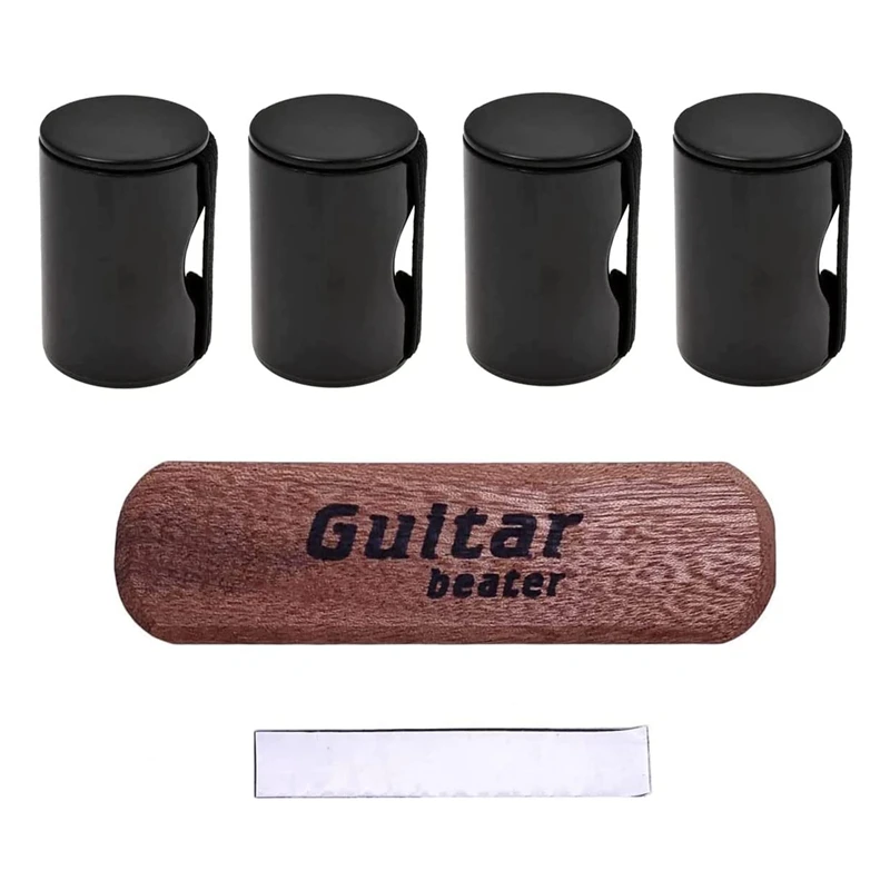 

New Hand Percussion Instrument Finger Sand Shakers Rhythm Beater Board Playing Accompaniment On Guitar Ukulele Cajon Drum,A