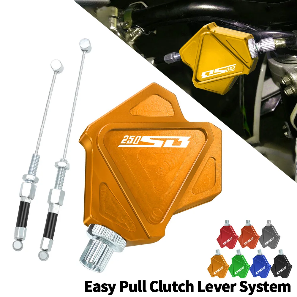 

For SUZIKI 250SB 250 SB 2002 2003 2004 2005 2006 2007 2008 2009 2010 Bikes Stunt Clutch Pull Cable Lever Replacement Easy System