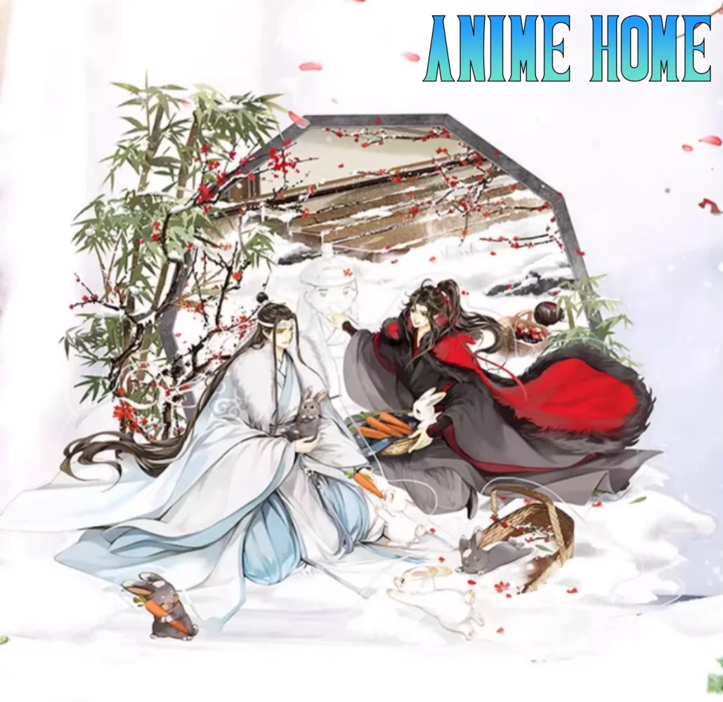 Официальное аниме MDZS Mo Dao Zu Shi Wei Wuxian Lan Wangji акриловая подставка орнамент с зыбучим