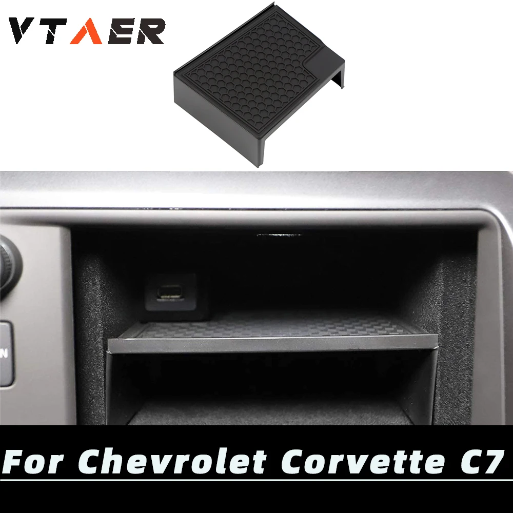 

Для Chevrolet Corvette C7 2014 2015 2016 2017 2018 2019, подставка для хранения в салоне автомобильной приборной панели, держатель лотка, Стайлинг автомобиля LHD