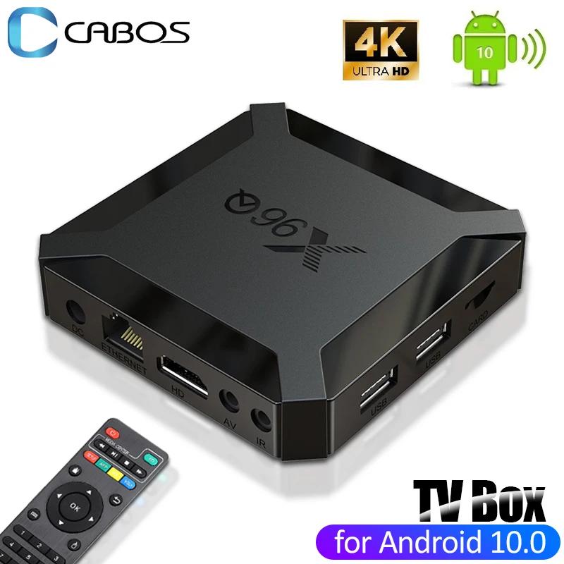 

X96Q Smart Amdroid 10.0 TV Box 2GB 16GB Allwinner H313 Quad Core Wifi Google Player Youtube 1GB 8GB Set Top Smart Android TV Box