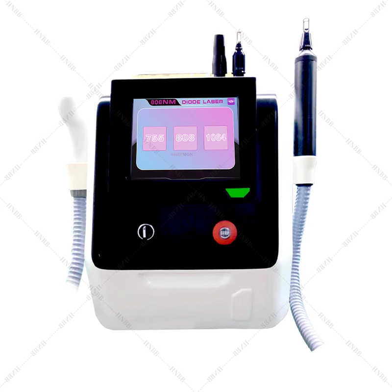 

808+PS 2023 2in1 Pico Laser 808 Laser Machine Picosecond + 808 Hair Removal Machine Diode Laser