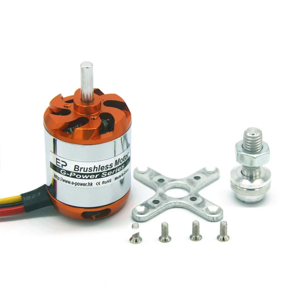 EP D3548 бесщеточный двигатель 790KV 900KV 1100KV 3 ~ 5S Lipo 5mm диаметр вала золотистый и серебристый подходят для радиоуправляемых фиксированных крыльев