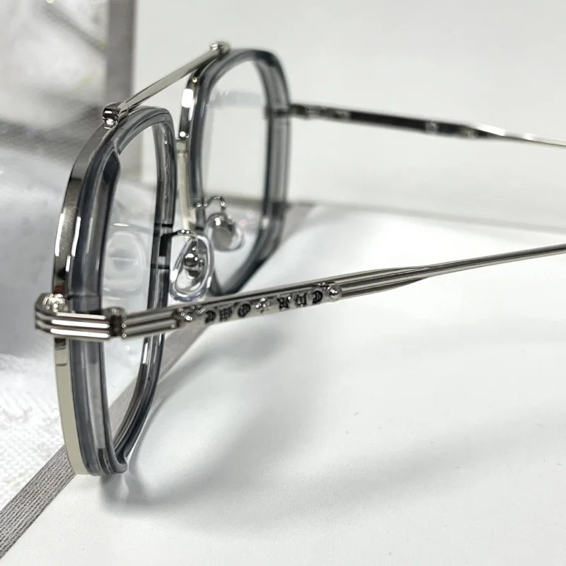 MOMOJA новая оправа для очков из сплава ретро двойной луч многоугольная мужская