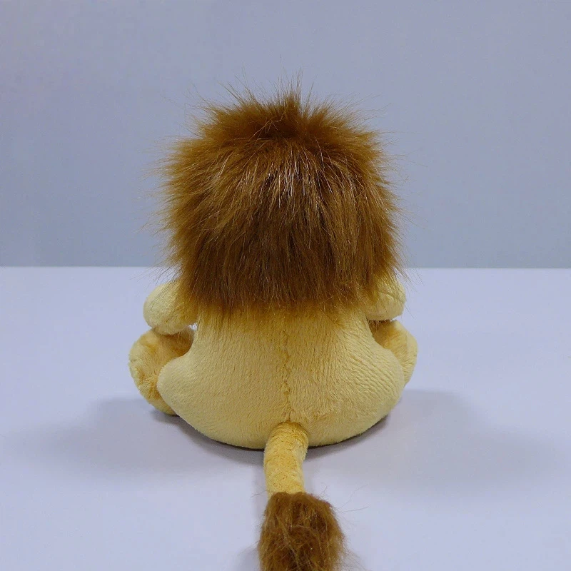 Фото Мягкая плюшевая игрушка-лев JinHua Toys, милый лесной король, кукла-талисман с возможностью нанесения логотипа, для детской спальни, игр на улице, компаньон для детей. №4
