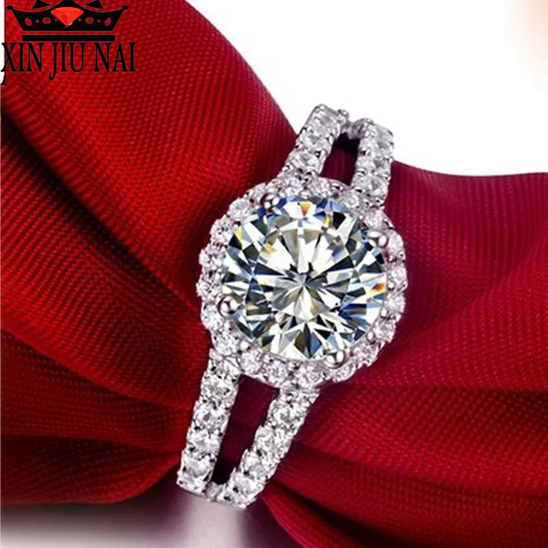 

Роскошное классическое кольцо для ювелирных изделий в стиле «Восемь сердец»