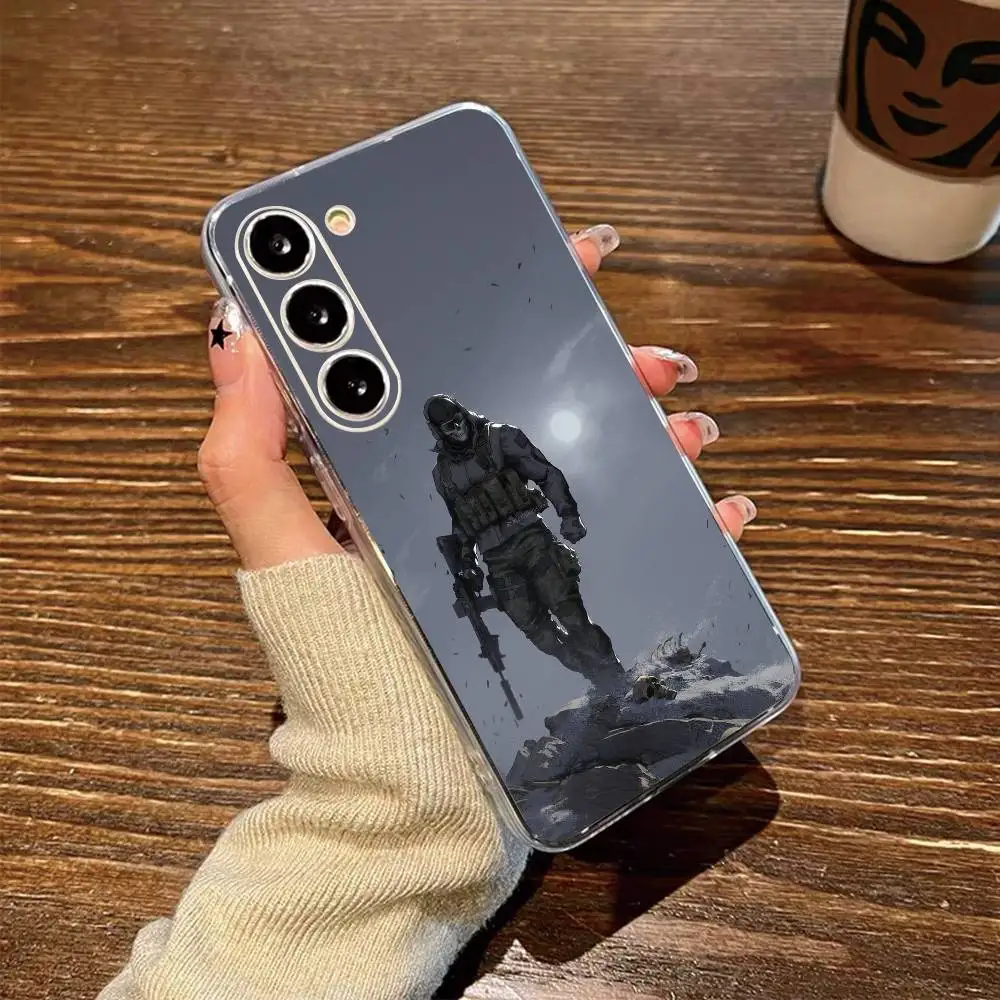 Чехол для телефона C-Call Of D-Duty Ghost, прозрачный силиконовый мягкий чехол для SamsungA10,12,20,21S,30,31,40,50,51,52,70,71 (art.: 3920dc2f3e6b9) - 3920dc2f3e6b9