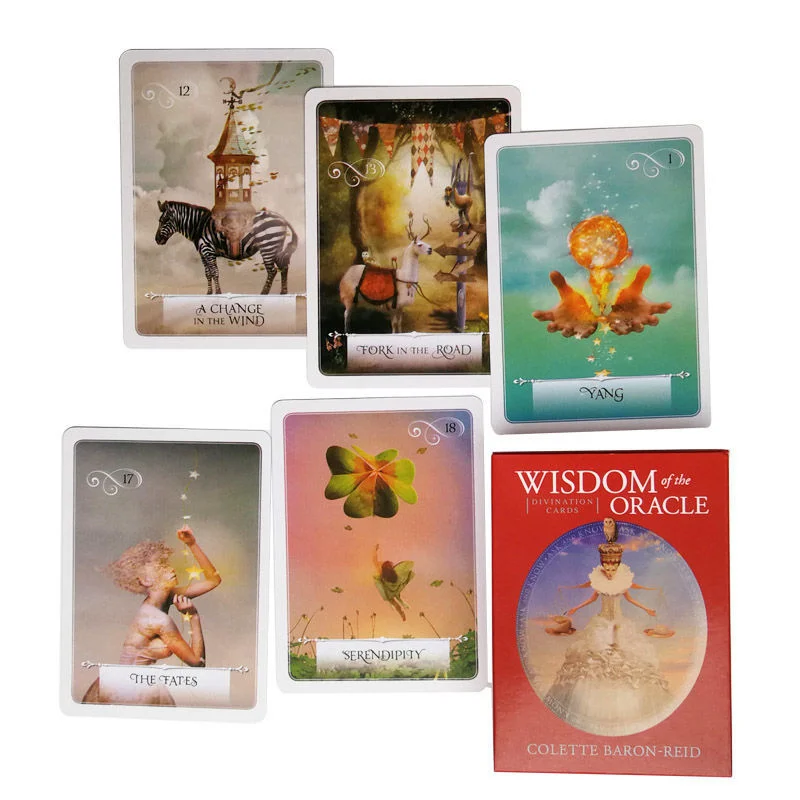 

Witch Tarot Affectional Divination Fate Game 78 Cards with Paper Entertainment Table Game Element,yes or No,affirmations