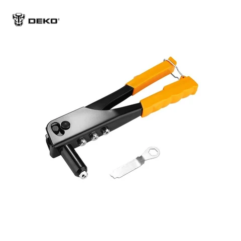 Заклепочник ручной усиленный DEKO для заклепок 2,4-4,8мм - изображение