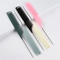 new salon hair dyeing and highlighting combs tip tail combs plastic styling combs hair salon hair highlighting tools