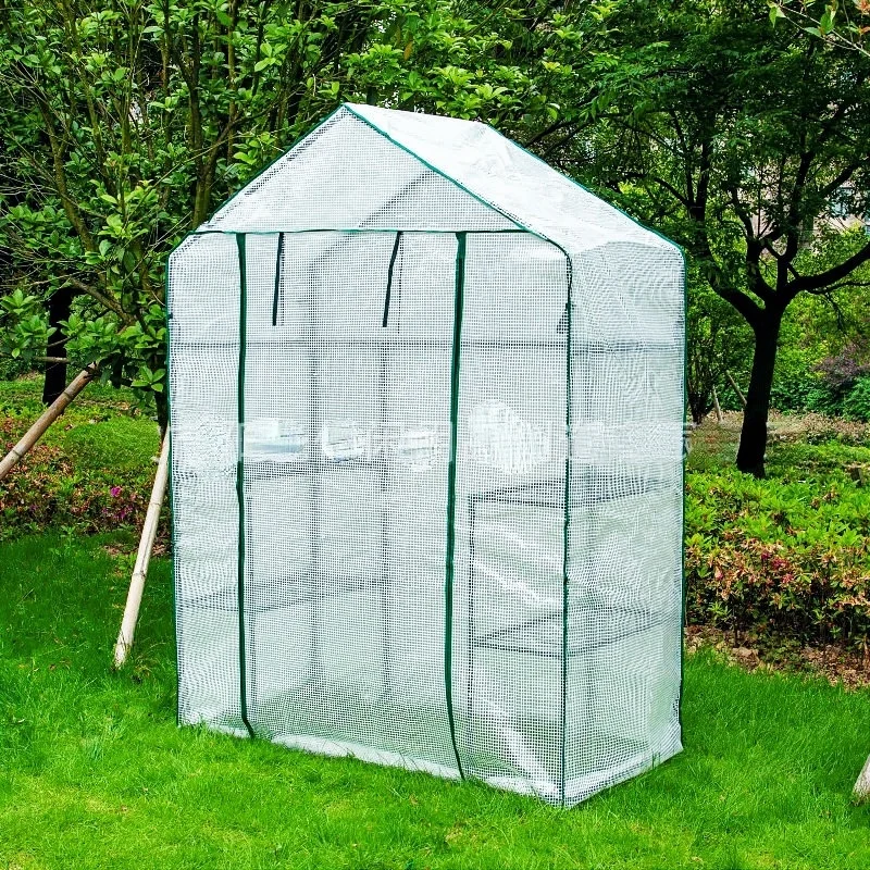 Gardening Greenhouse Greenhouse Flower Rack Plant Succulent Greenhouse Insulation Shed Winter Flower Rain-Proof  shed house