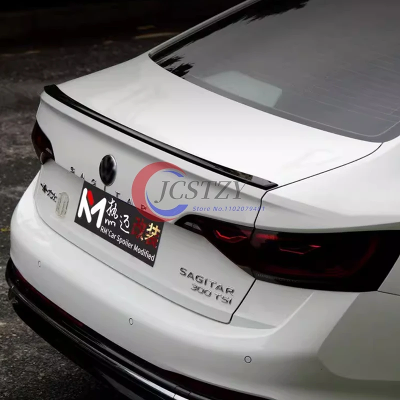

Для Volkswagen Jetta MK7 2019-2023 MK модель спойлер задней крышки багажника из АБС-пластика автомобильные детали жемчужно-белый
