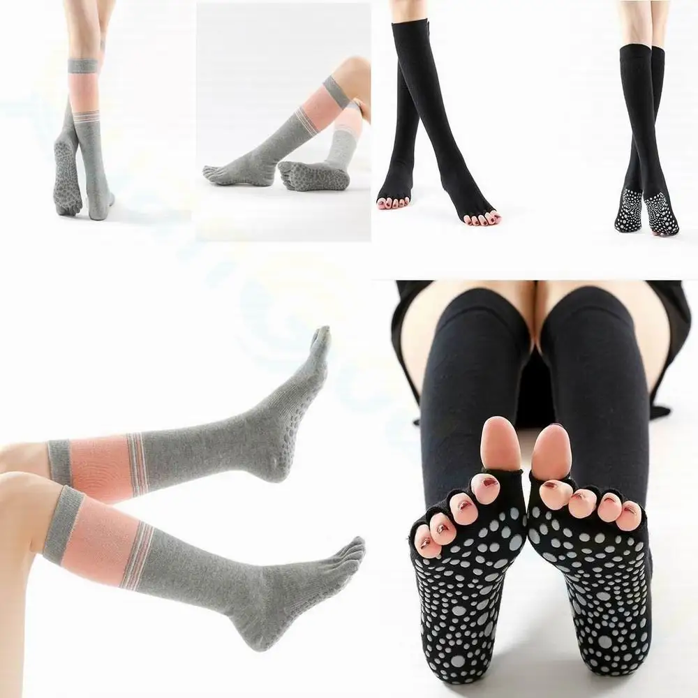 Женские носки с напуском гетры весна-лето высокие чулки до бедра тонкие дышащие