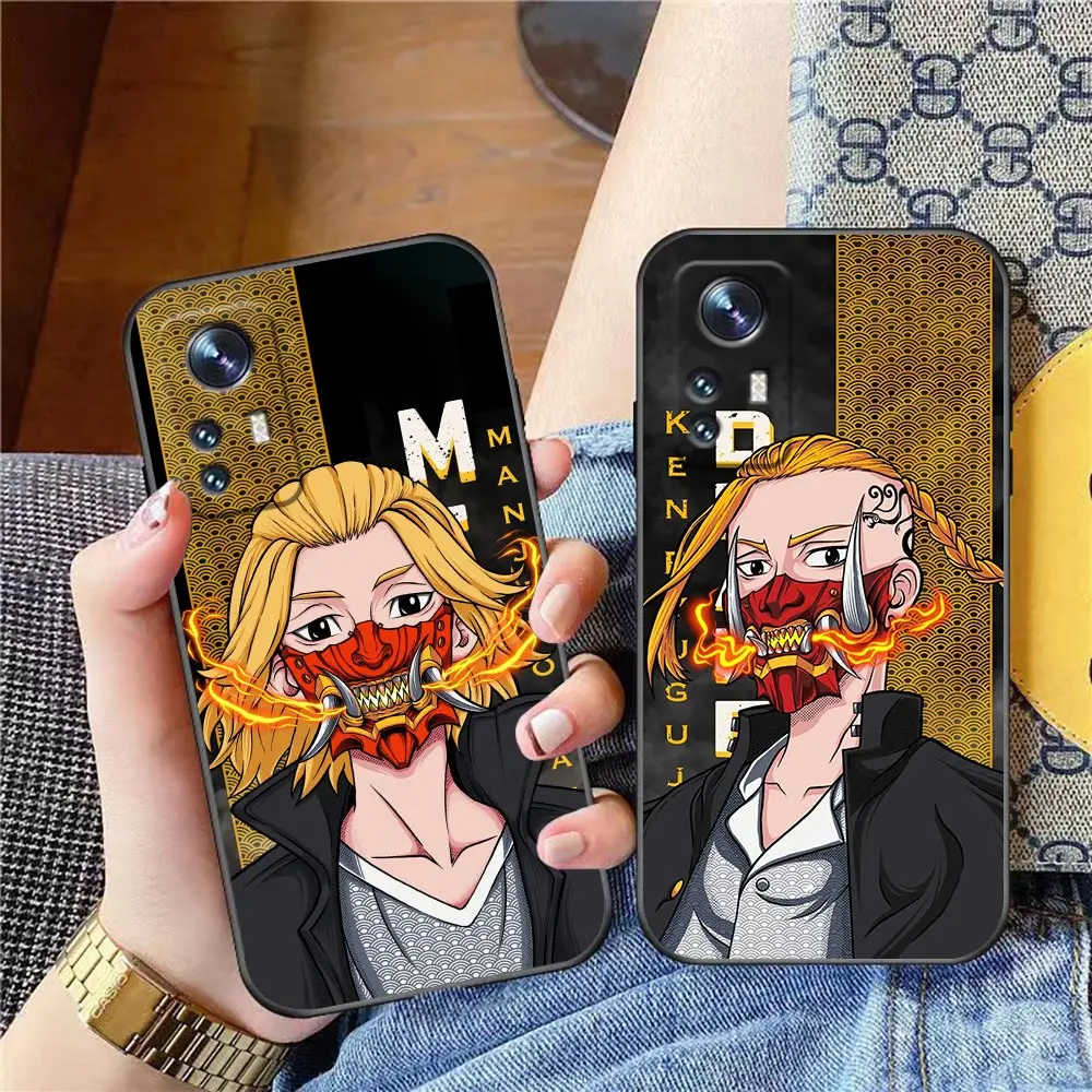 

Fashion Tokyo Revengers Anime For Mi 12 Pro Case For Xiaomi Mi 12 12X 11T Lite Pro X4 NFC M3 F3 GT M4 NE 5G Poco M3 X4 Pro Lite