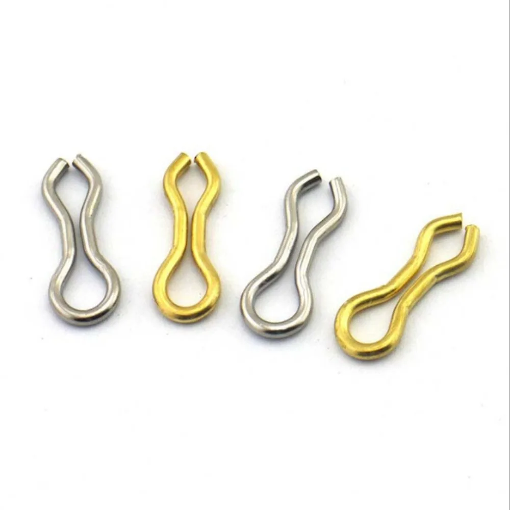 100 шт. рыболовные защелки соединитель вертлюги форма для быстрого звена вставки