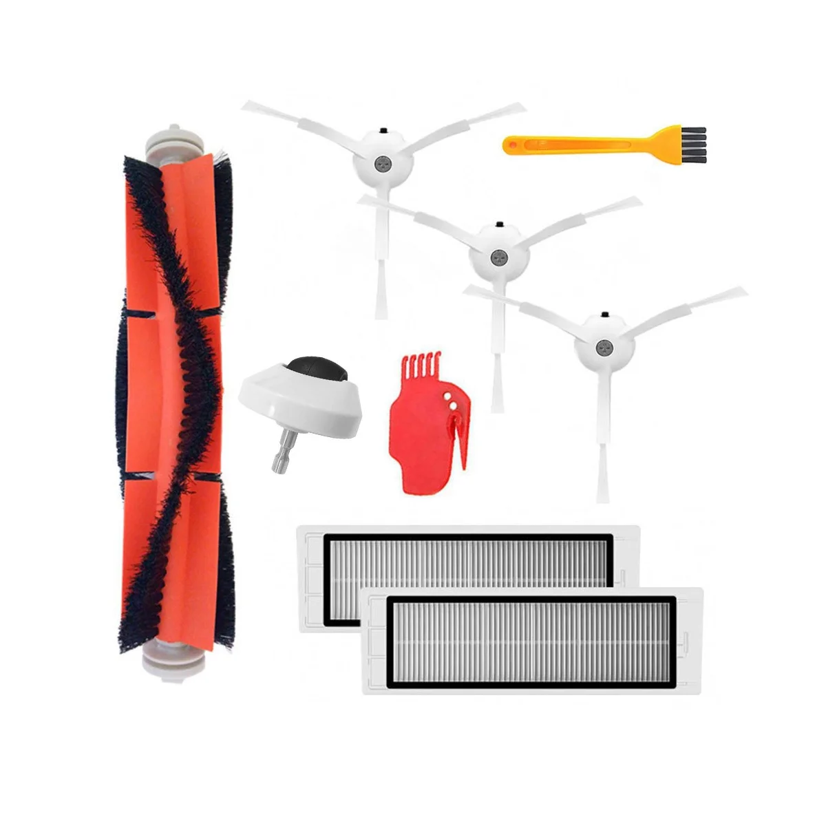 

Запчасти для робота-пылесоса S50 S51, основная и боковая щетки, фильтр НЕРА