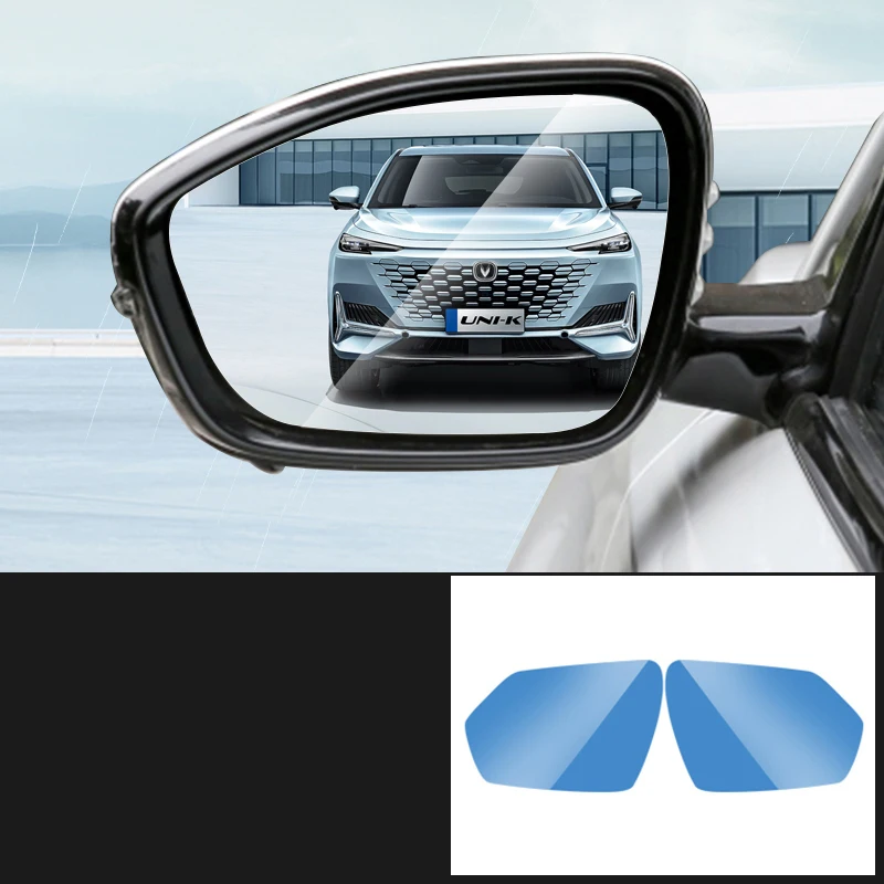 

Для Changan UNI-K UNIK 2021-2024 Автомобильное зеркало заднего вида, переднее стекло, противотуманная пленка из ПЭТ, защита от дождя, снега, автомобильные аксессуары
