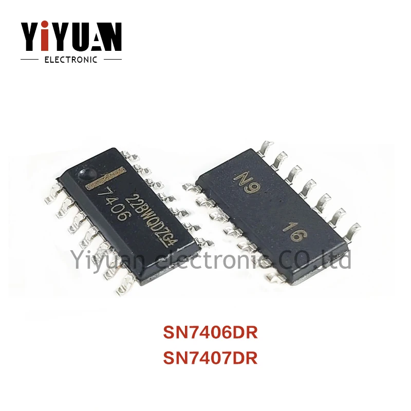 

10PCS NEW SN7407DR 7407 SN7406DR 7406 SOIC14 Inverter, buffer, driver