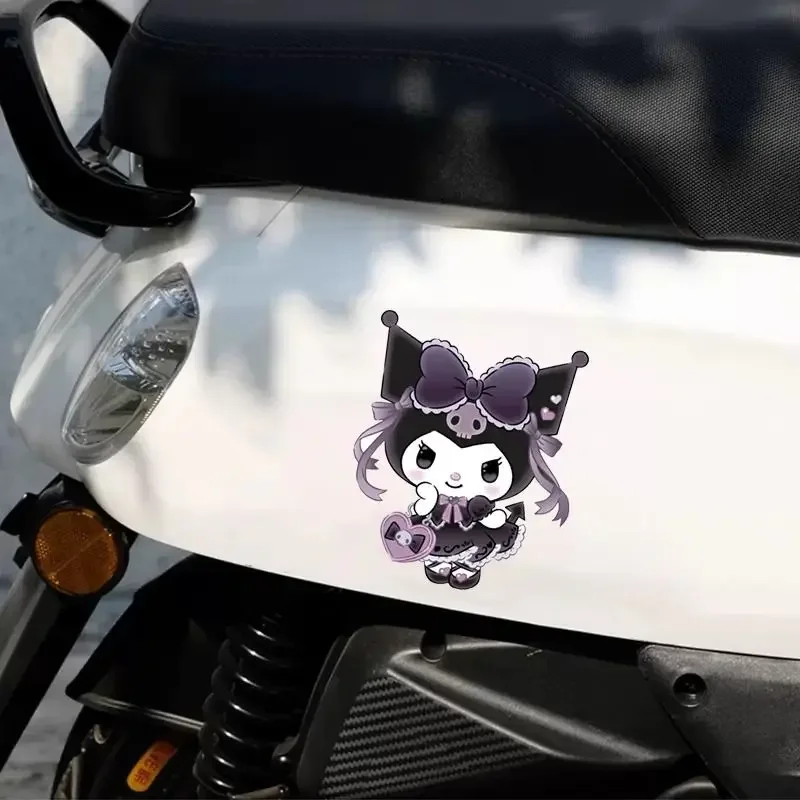MINISO Sanrio Kuromi автомобильное боковое окно наклейка на экран мультяшная крышка